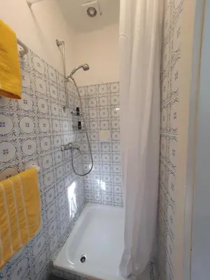 Ein Badezimmer in der Unterkunft Klein und Fein