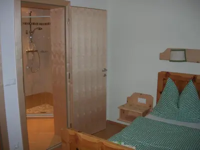 Ein Bett oder Betten in einem Zimmer der Unterkunft Polzhof