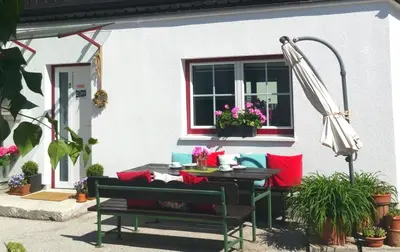 Ein Garten an der Unterkunft Appartements Resch