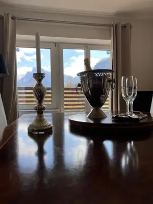 Grundriss der Unterkunft Ferienwohnung Traunkirchen mit Seeblick