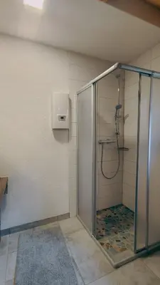 Ein Badezimmer in der Unterkunft Stangllehen Hütte