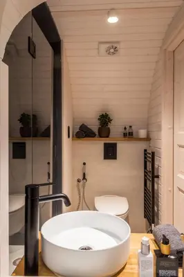 Ein Badezimmer in der Unterkunft Igluhut Four Seasons