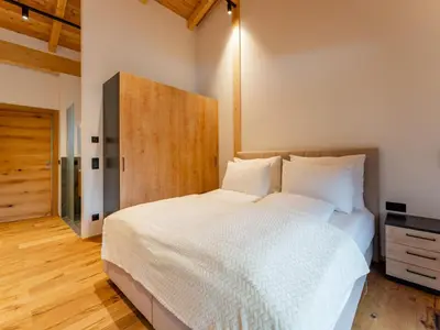 Ein Bett oder Betten in einem Zimmer der Unterkunft Luxury Sankt Lorenzen