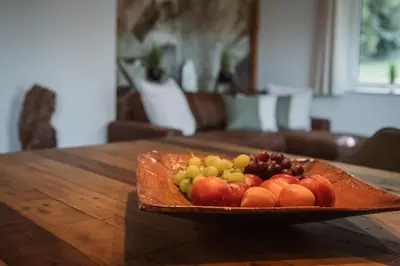 Essen in der Ferienwohnung oder in der Nähe