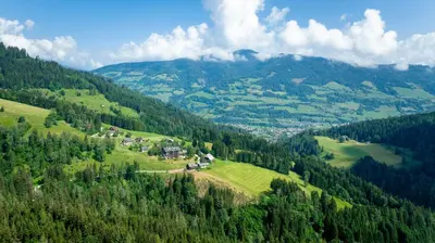 Naturlandschaft in der Nähe der Ferienwohnung