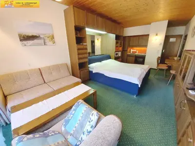 Ein Bett oder Betten in einem Zimmer der Unterkunft Studio in Bad Mitterndorf - Steiermark 37017