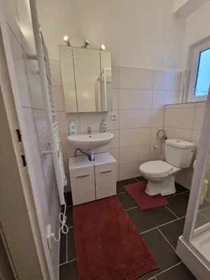 Ein Badezimmer in der Unterkunft Appartement 223